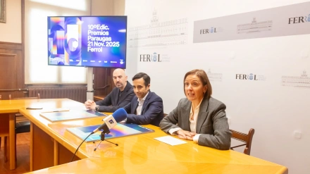 Presentación de los Premios Paragüas en Ferrol