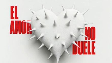 Imagen de la campaña "El amor no duele"