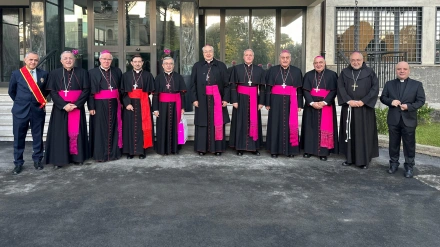 Monseñor Argüello, tras su entrevista con León XIV
