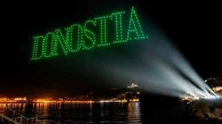 Espectáculo de drones 2024 San Sebastián