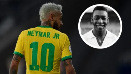Neymar, poseedor de los derechos de imagen de Pelé.