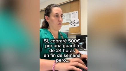 La doctora Inés Rodrigo, en el vídeo
