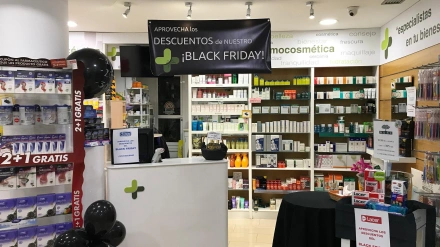 Farmacia con descuentos Black Friday