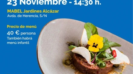 Cartel comida solidaria 2025