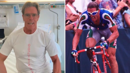 El exciclista italiano Mario Cipollini