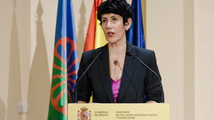 La ministra de Inclusión, Seguridad Social y Migraciones, Elma Saiz