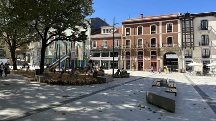 Una imagen de la Plaza de Pedro Menéndez después de la remodelación