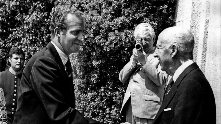 Juan Carlos y Franco