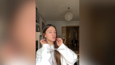 Estela, en el vídeo
