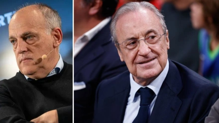 Tebas y Florentino Pérez