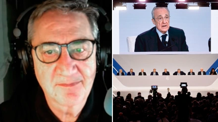 Miguel Rico y Florentino Pérez