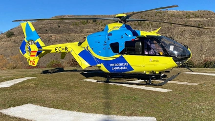 El Bierzo (León) estrena en enero su nuevo helicóptero sanitario, que trabajará los 365 días del año