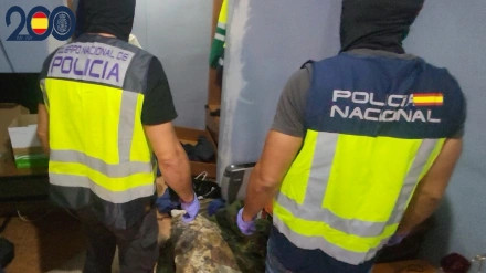 Intervención de la Policía en San Félix