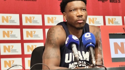 Davontae Cacok analiza como está viviendo su etapa en Murcia