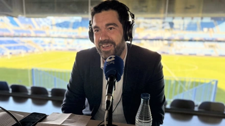 Borja Vivas en el programa especial de hoy desde La Rosaleda.