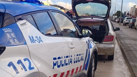 La Policía Local recupera material sustraído de una obra tras ser vendida