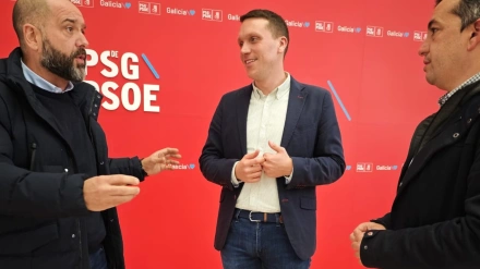 Alejandro García, Aitor Bouza y Sergio Saavedra