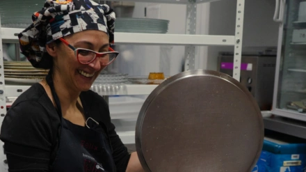 Llanos Santiago, la cocinera del restaurante Casa Félix
