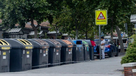 Contendores de basura en Madrid