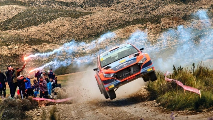 Imagen de un momento de la prueba