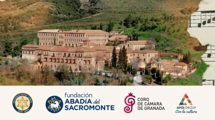 Cartel que anuncia el espectáculo con motivo del V Aniversario de la prolación como Venerable de D. Andrés Manjón