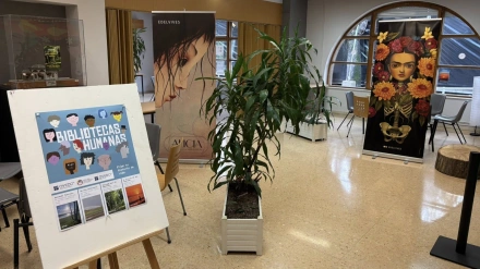 Interior de la Biblioteca Lorenzo Rodríguez Castellano, Oviedo