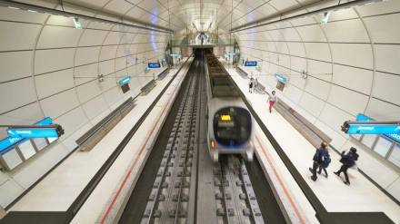 Estación de Intxaurrondo del Topo en San Sebastián