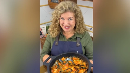 Carmen, cocinera andaluza, en el vídeo