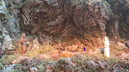 El Papa Francisco con San Francisco de Asís