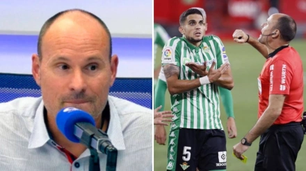 Mateu Lahoz confiesa su error en el derbi sevillano