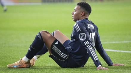 Mbappé, en el Girona - Real Madrid