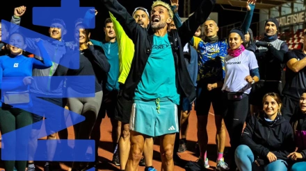 Chema Martínez en el Km42