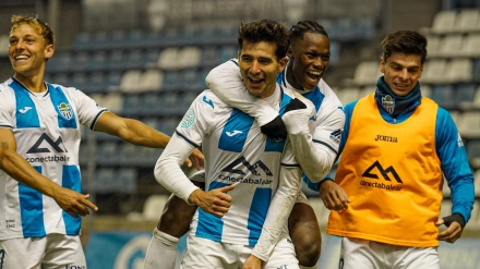 Gol de Tovar en Lleida el pasado sábado