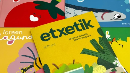 Colección de libros infantiles Etxetik
