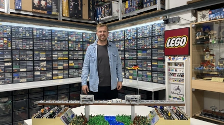 Stevan Van Den Hoogen en su taller