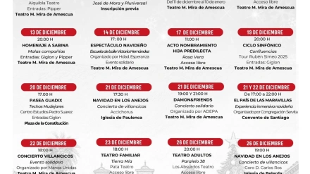 Programación navideña