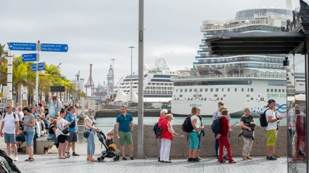 Cruceristas en Las Palmas de Gran Canaria Tony Hernández