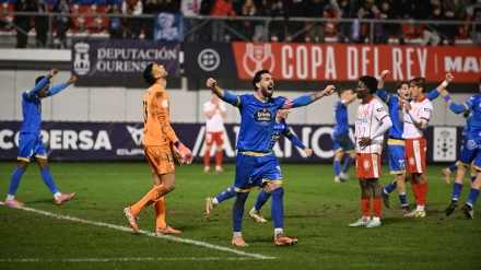 El Ourense elimina al Girona en los penaltis