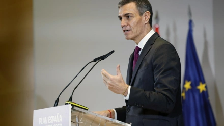 El presidente del Gobierno, Pedro Sánchez