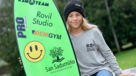 Candela Pérez Dopico es natural de San Sadurniño