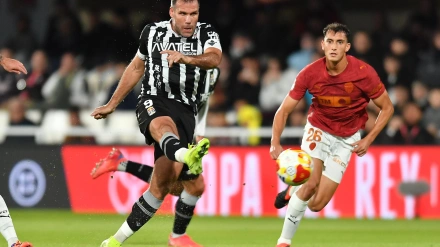 Ortuño frente al Valencia