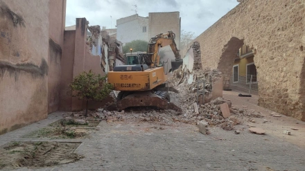 Comienzan las obras de la nueva zona ajardinada de Segorbe