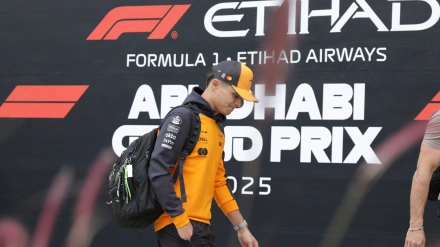 Lando Norris, en el GP de Abu Dabi en F1