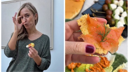 Paula Monreal presenta tres aperitivos navideños