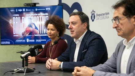 Presentación de la Copa Deputación de Baile Deportivo