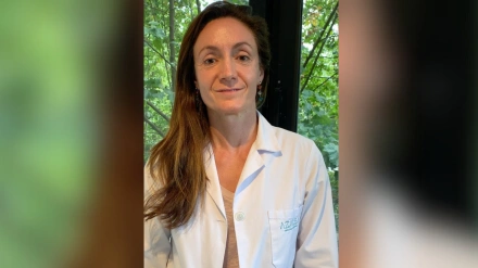 La doctora Teresa Martínez, cirujana maxilofacial