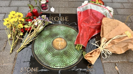 Mérida despide a Robe con un altar improvisado en el Vía Musicorum