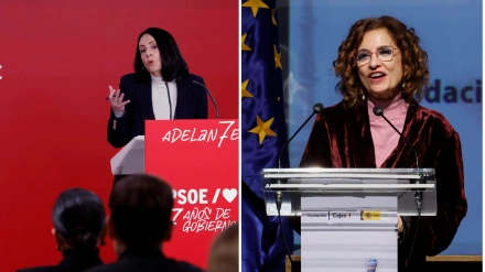 Rebeca Torró y María Jesús Montero