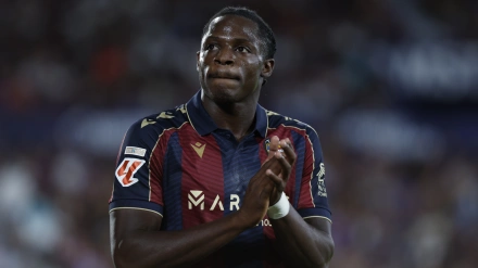 El delantero del Levante suma cinco goles esta temporada con la camiseta granota.