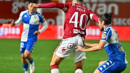 Alejandro Meca debutó con el Real Murcia